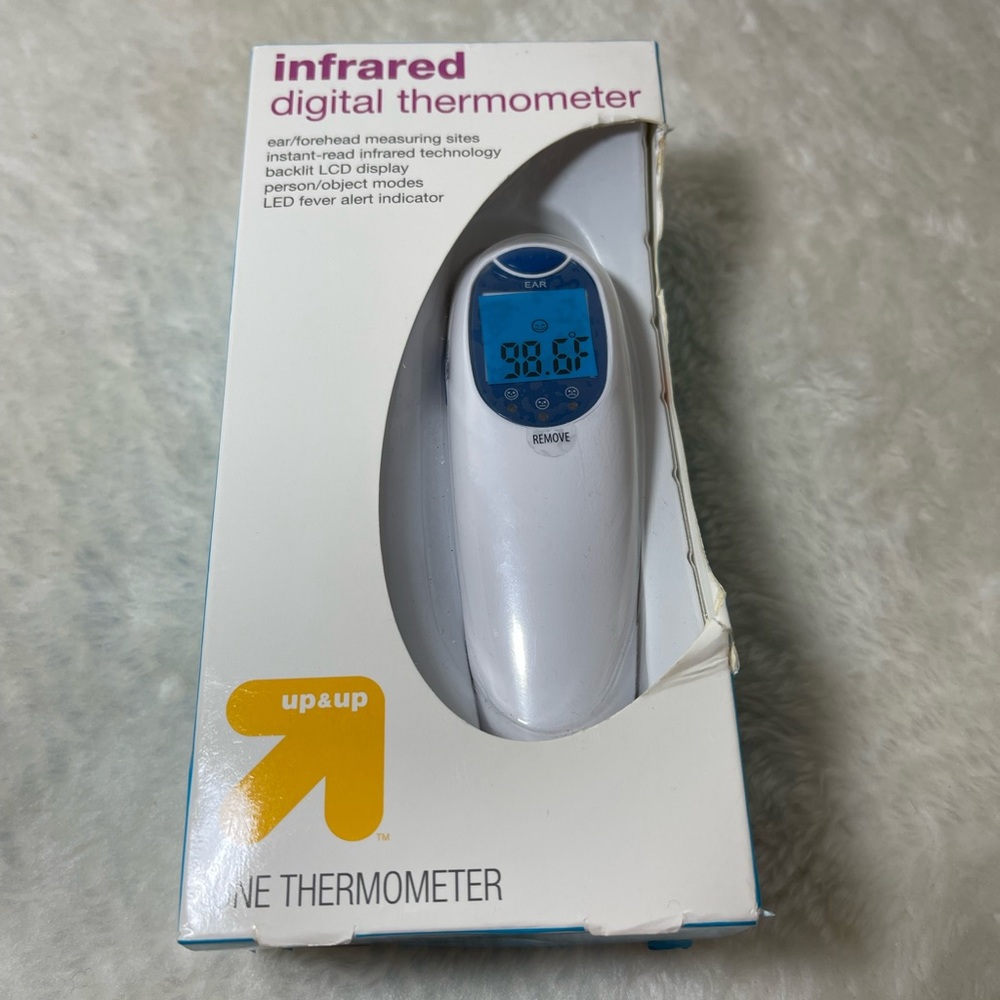 Up & Up Instant Read Infrared Digital Forehead and Ear Thermometer